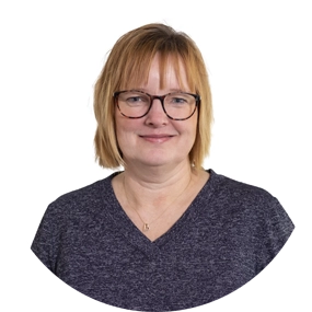 Portræt billede af Lisa Lykke Nielsen, Folkehus vært i Folkeshuset Kvaglund.
